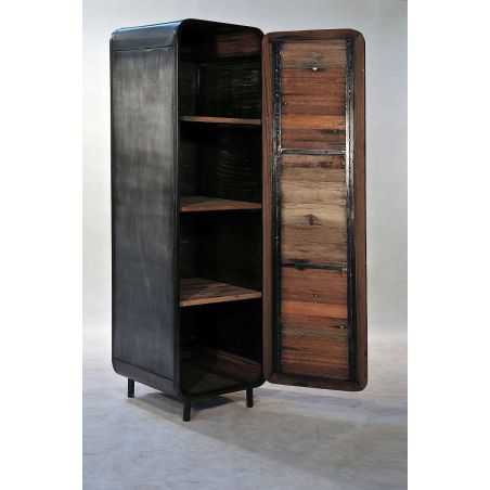 New York Loft Tall Cabinet Reclaimed Wood Furniture Smithers of Stamford £ 1,210.00 Store UK, US, EU, AE,BE,CA,DK,FR,DE,IE,IT...