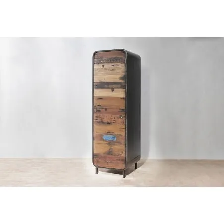 New York Loft Tall Cabinet Smithers Reclaimed Wood Furniture £1,387.00 Bedroom Reclaimed Boat Wood product_features