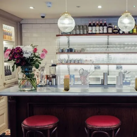 Counter Sneeze Guard Screen Smithers Industrial Furniture £115.00 Spun Brass product_features