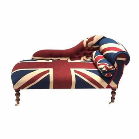Union Jack Chaise Lounge Designer Furniture Smithers of Stamford £998.75 Store UK, US, EU, AE,BE,CA,DK,FR,DE,IE,IT,MT,NL,NO,E...