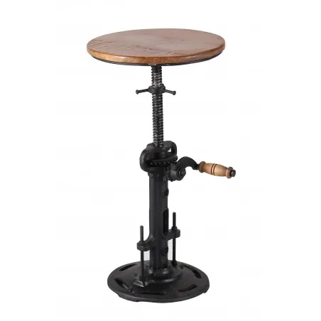 Adjustable Bar Stool Smithers Industrial Furniture £227.00 All Rooms Mango Wood product_features