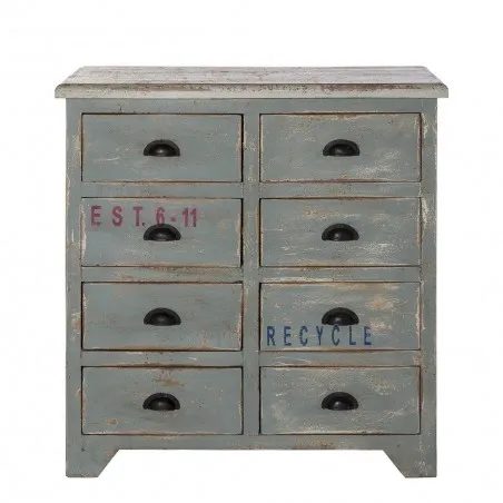 Recycled Blue Chest of Drawers Smithers Reclaimed Wood Furniture £1,020.00 All Rooms Reclaimed Wood product_features