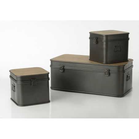 X3 Set Coffee Table Storage Trunk Set Aviation Furniture Smithers of Stamford £680.00 Store UK, US, EU, AE,BE,CA,DK,FR,DE,IE,...