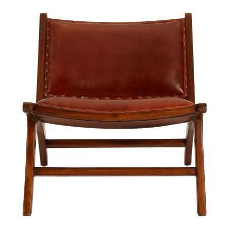 Leather Hide Lazy Chair Chairs Smithers of Stamford £595.00 Store UK, US, EU, AE,BE,CA,DK,FR,DE,IE,IT,MT,NL,NO,ES,SE