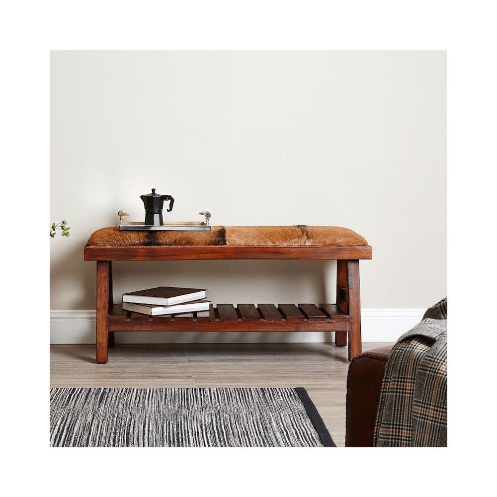 Goats Hide Bench Seat Bench Seats £330.00
