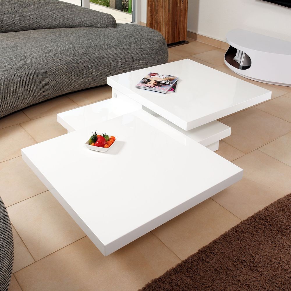 Milk Bar White Coffee Table Smithers Designer Furniture £825.00 Living Room MDF product_features