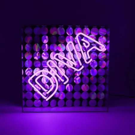 Diva Neon Sign &ndash; Purple Light with Sequin Vibes for Dressing Room, or Bedroom Smithers Your Custom Neon Sign & Neon Signs | H...