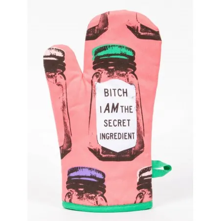 B*tch I am the Secret Ingredient Oven Mitt  Dining Room £12.00      product_features