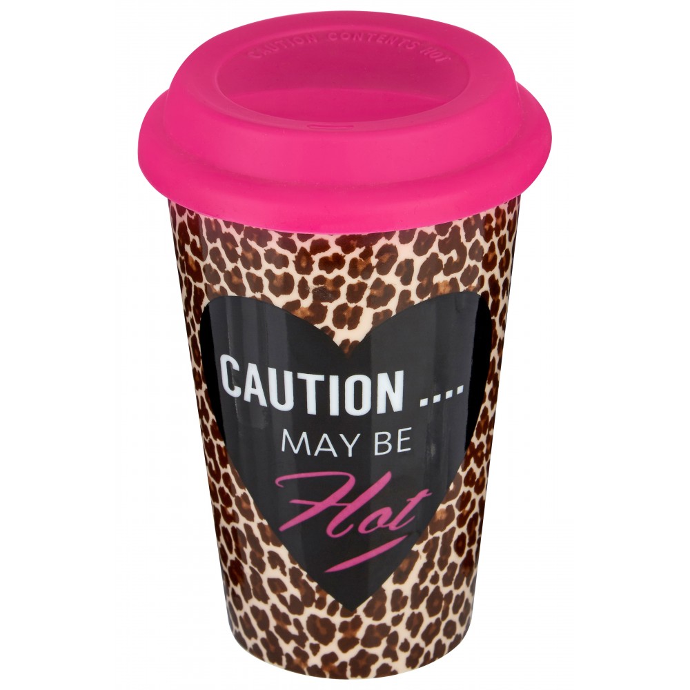 Leopard Print Travel Mug Personal Accessories £11.00