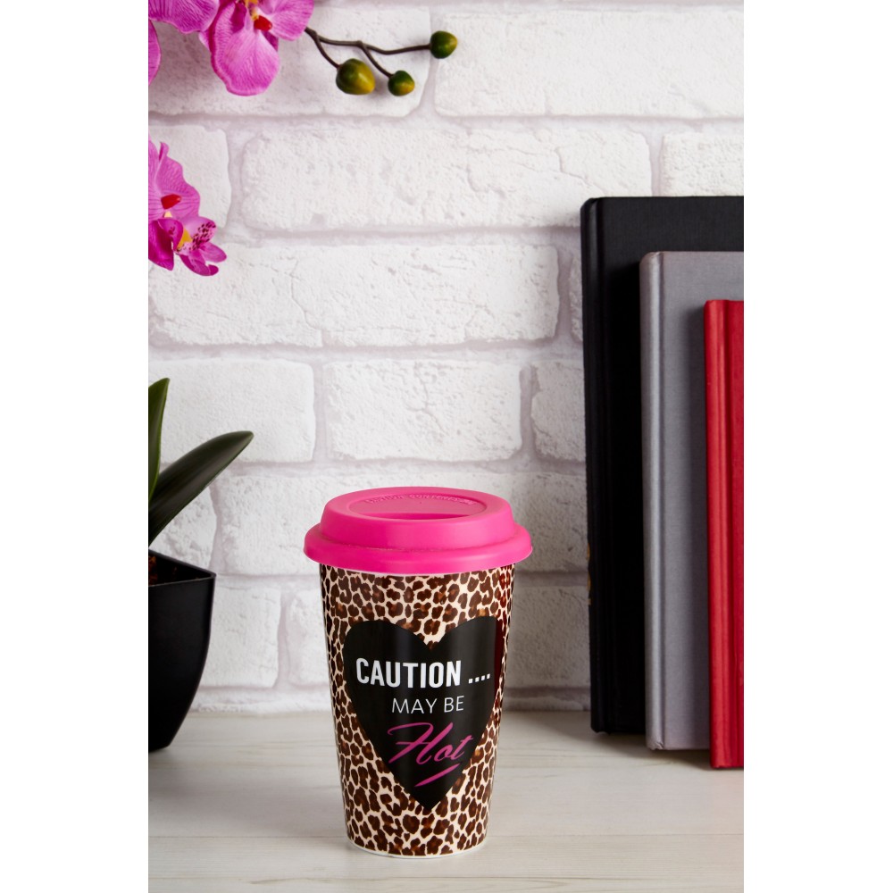 Leopard Print Travel Mug Personal Accessories £11.00