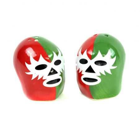 DOS Luchadores Salt & Pepper Pots Retro Gifts £13.00 Store UK, US, EU, AE,BE,CA,DK,FR,DE,IE,IT,MT,NL,NO,ES,SE