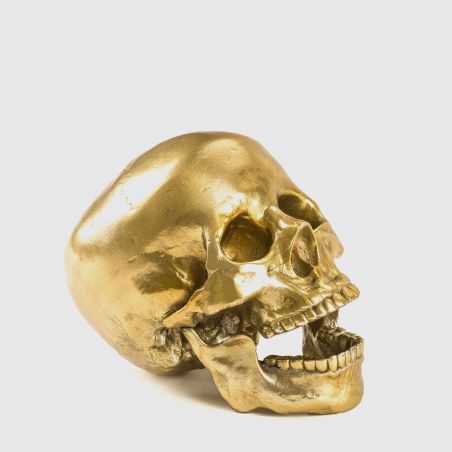 Gold Skull Ornament Retro Ornaments Seletti £156.00 Store UK, US, EU, AE,BE,CA,DK,FR,DE,IE,IT,MT,NL,NO,ES,SEGold Skull Orname...