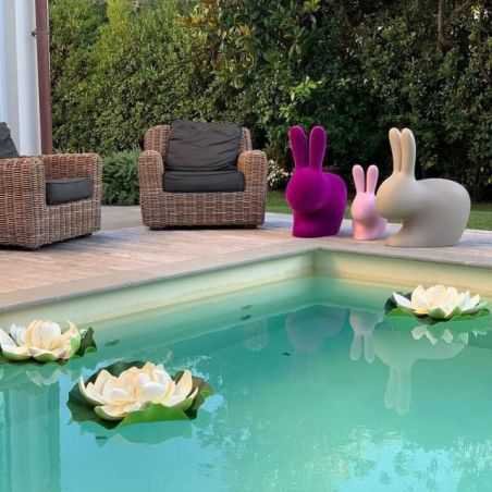 Qeeboo Flocked Rabbit Chair Designer Furniture £399.00 Store UK, US, EU, AE,BE,CA,DK,FR,DE,IE,IT,MT,NL,NO,ES,SEQeeboo Flocke...