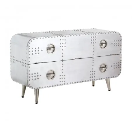 Mohawk Sideboard Cabinet Smithers Aviator &pound;1,077.00 Dining Room Teak Wood Aluminium product_features