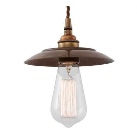 Bugsy Antiqued Pendant Light Lighting Smithers of Stamford £125.00 Store UK, US, EU, AE,BE,CA,DK,FR,DE,IE,IT,MT,NL,NO,ES,SE