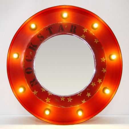 Porthole Rockstar Light Bulb Mirror Lighting Smithers of Stamford £375.00 Store UK, US, EU, AE,BE,CA,DK,FR,DE,IE,IT,MT,NL,NO,...