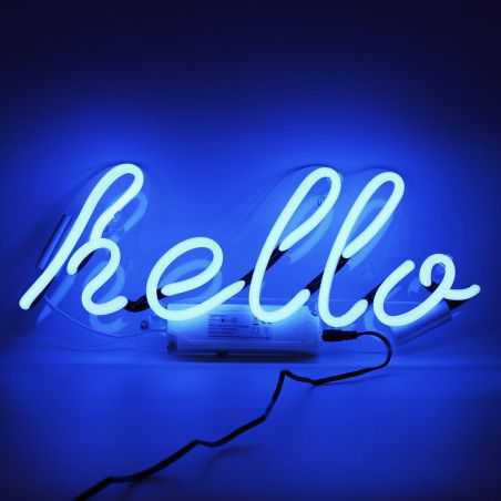 Hello Neon Sign Lighting Seletti £86.00 Store UK, US, EU, AE,BE,CA,DK,FR,DE,IE,IT,MT,NL,NO,ES,SE