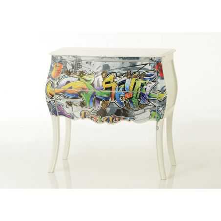 Street Art Chest Bombe Chest of Drawers Smithers of Stamford £650.00 Store UK, US, EU, AE,BE,CA,DK,FR,DE,IE,IT,MT,NL,NO,ES,SE