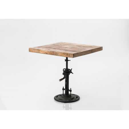 Adjustable Industrial Dining Table Kitchen & Dining Room Smithers of Stamford £ 399.00 Store UK, US, EU, AE,BE,CA,DK,FR,DE,IE...