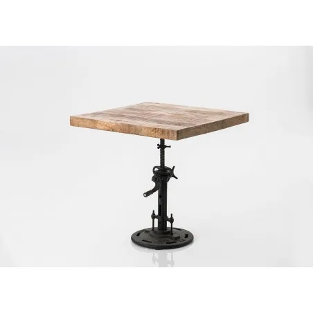 Adjustable Industrial Dining Table Smithers Dining Room £457.00 Kitchen Diner Mango Wood Iron product_features
