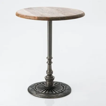 Bistro Dining Table Smithers Reclaimed Wood Dining Tables &pound;538.00 Dining Room Reclaimed Wood Iron product_features