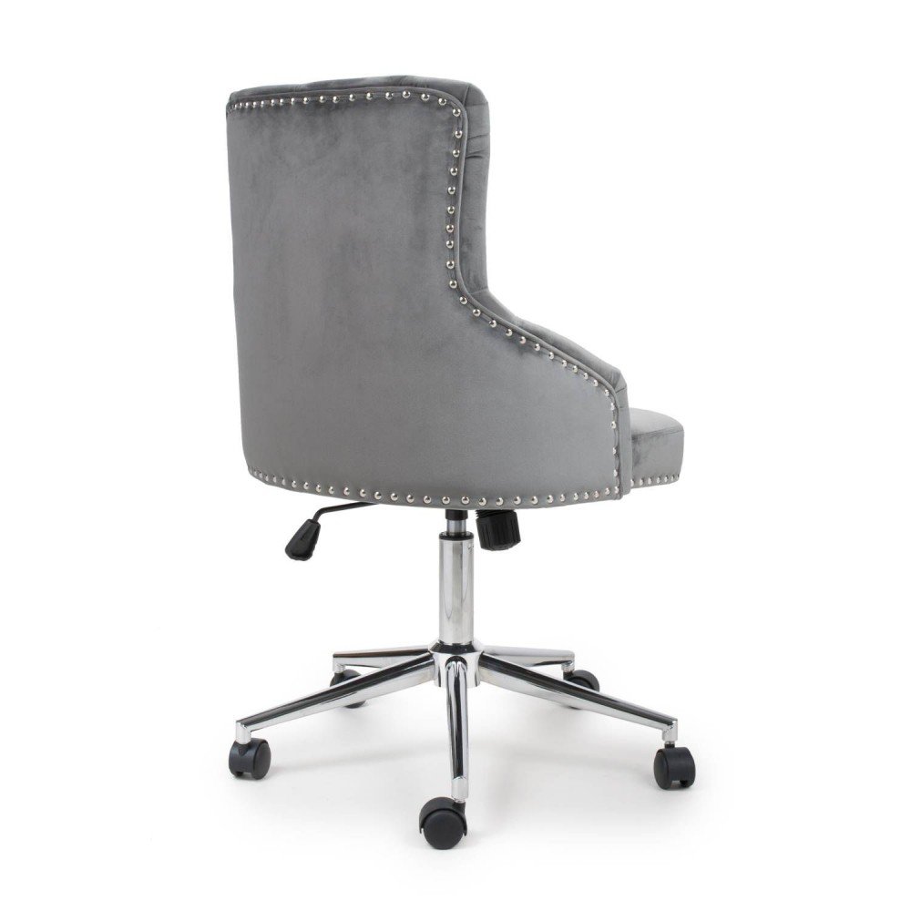 Chaise Velvet Office Chair Designer Furniture £289.00 Stainless Steel product_features