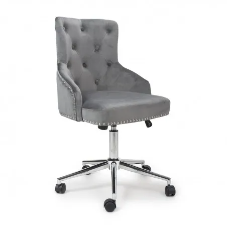 Chaise Velvet Office Chair Designer Furniture £289.00 Stainless Steel product_features