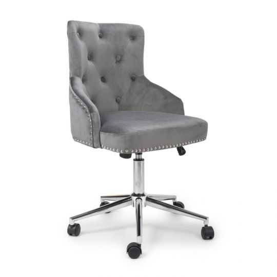 Chaise Velvet Office Chair 