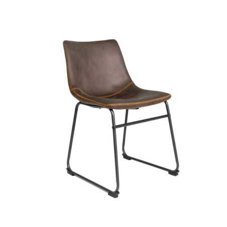 Industrial Moleskin Dining Chairs Industrial Furniture Smithers of Stamford £375.00 Store UK, US, EU, AE,BE,CA,DK,FR,DE,IE,IT...
