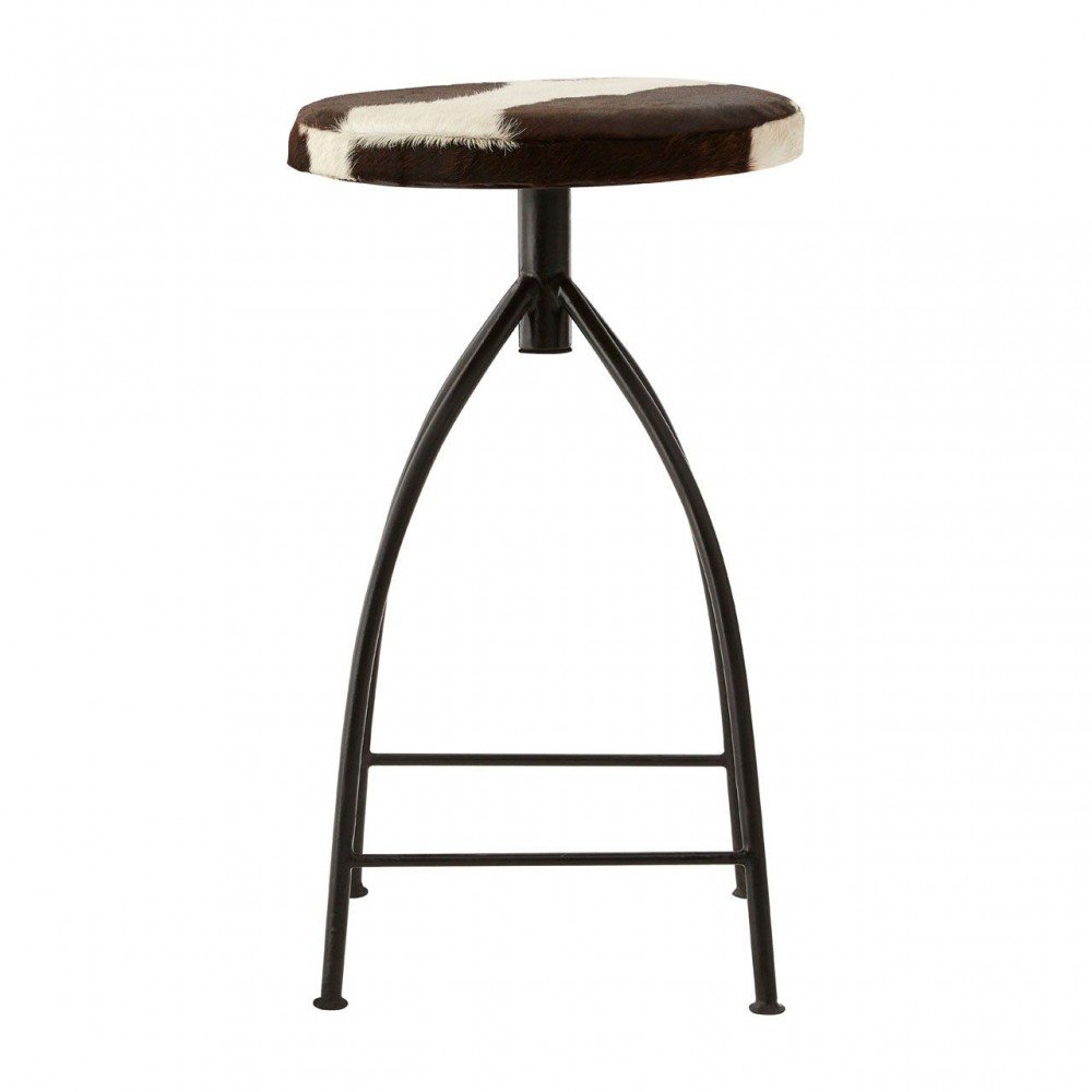 Cowhide Kitchen Counter Stools Smithers Dining Room £280.00 Kitchen Steel product_features