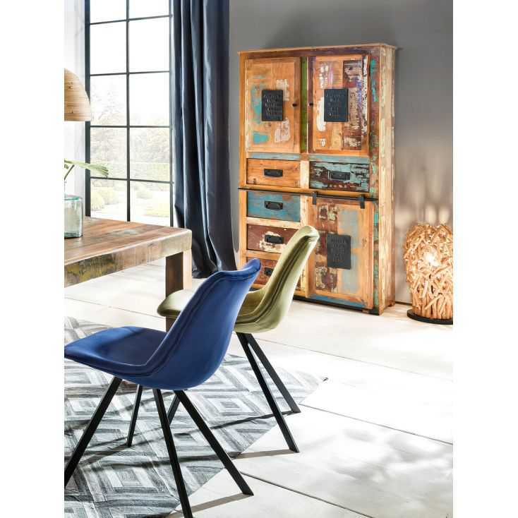 Jupiter Reclaimed Wood Tall Cabinet Recycled Wood Furniture Smithers of Stamford £2,031.25 Store UK, US, EU, AE,BE,CA,DK,FR,D...