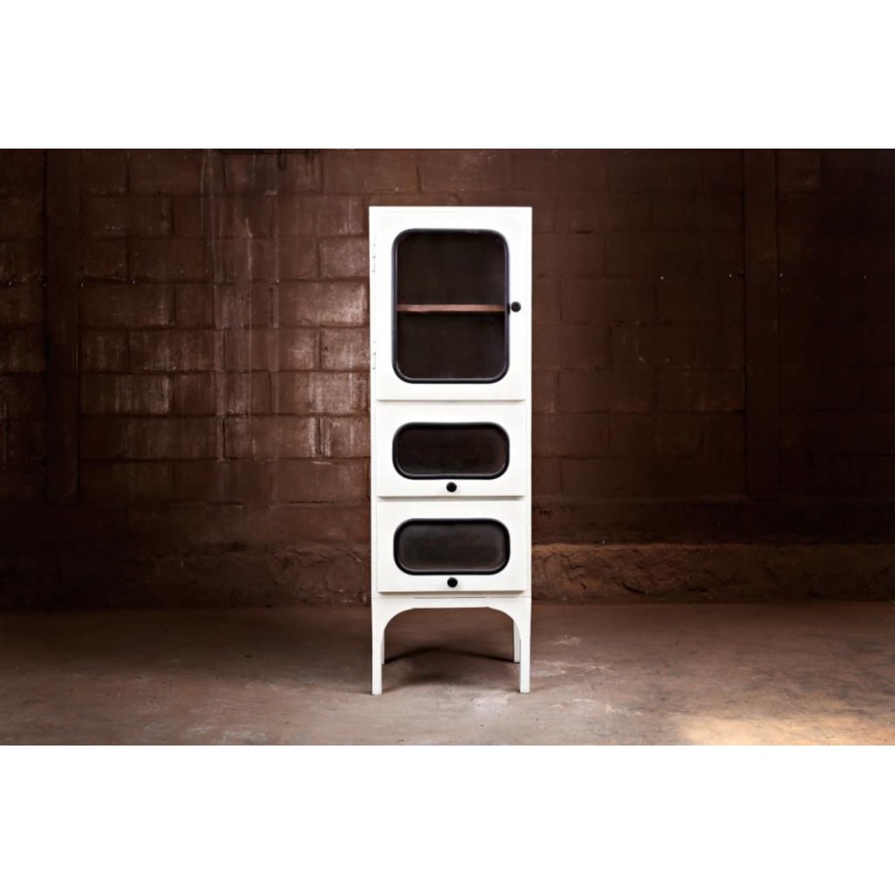 Tall Knickerbocker Cabinet Reclaimed Wood Furniture £1,088.00 All Rooms Reclaimed Boat Wood Reclaimed Steel product_features