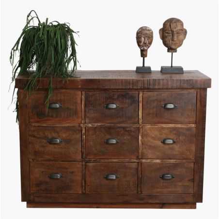 9 Drawer Factory Sideboard Recycled Furniture Smithers of Stamford £1,250.00 Store UK, US, EU, AE,BE,CA,DK,FR,DE,IE,IT,MT,NL,...