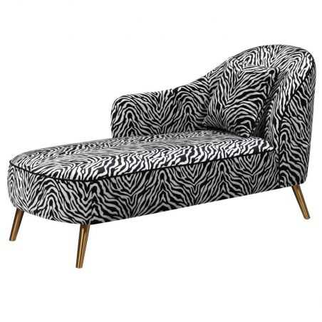 Zebra Print Chaise Longue Sofas and Armchairs Smithers of Stamford £1,040.00 Store UK, US, EU, AE,BE,CA,DK,FR,DE,IE,IT,MT,NL,...