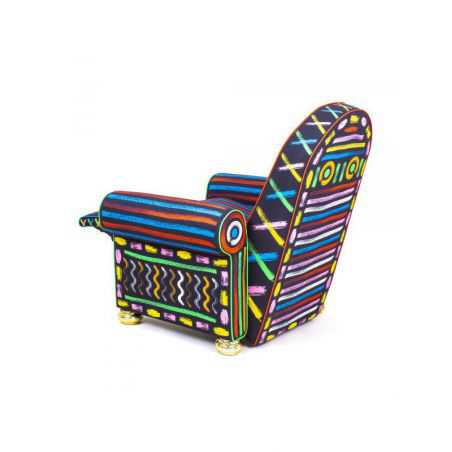 Lazy Painter Azteca Chair Seletti  £2,300.00 Store UK, US, EU, AE,BE,CA,DK,FR,DE,IE,IT,MT,NL,NO,ES,SE