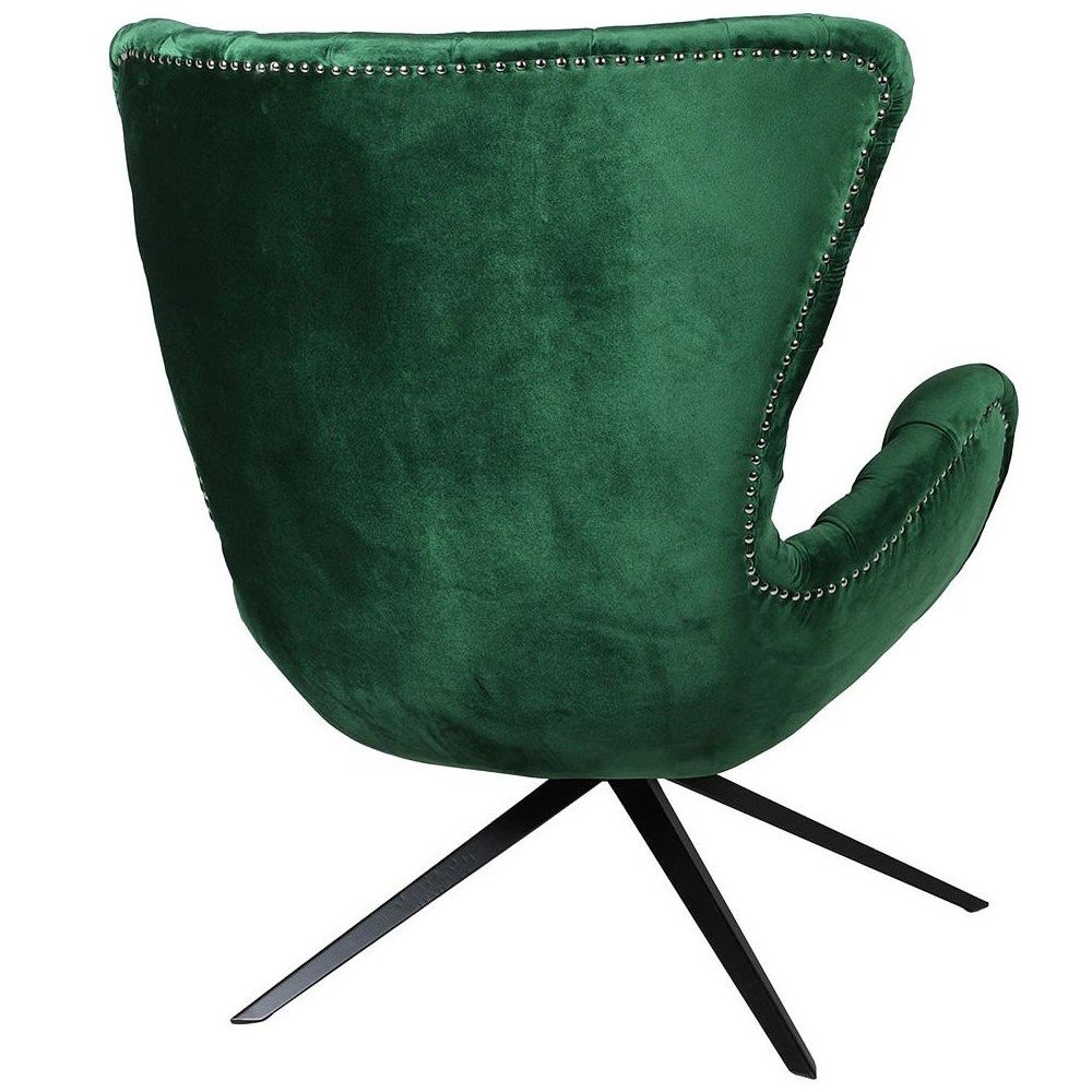 Waltz Green Velvet Accent Chair Sofas and Armchairs £900.00 Pine Wood product_features