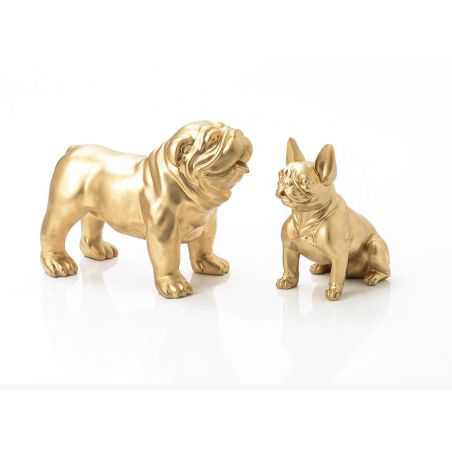 Gold or Silver French Bulldog Ornaments Retro Ornaments Smithers of Stamford £236.00 Store UK, US, EU, AE,BE,CA,DK,FR,DE,IE,I...