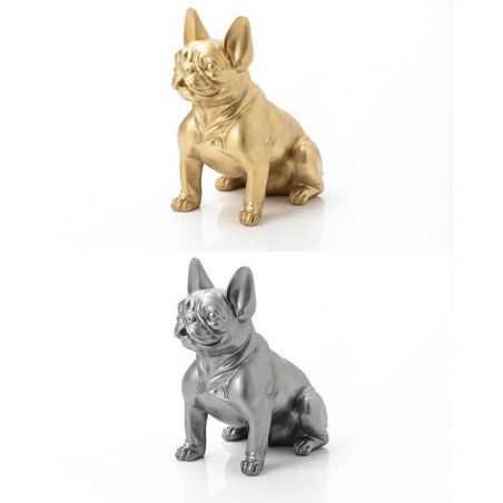 Gold or Silver French Bulldog Ornaments Retro Ornaments Smithers of Stamford £236.00 Store UK, US, EU, AE,BE,CA,DK,FR,DE,IE,I...