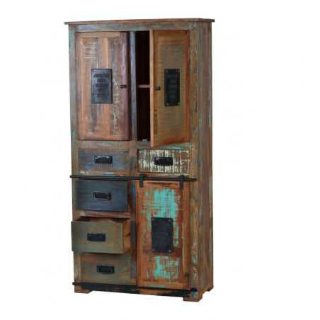 Jupiter Reclaimed Wood Tall Cabinet Recycled Furniture Smithers of Stamford £2,031.25 Store UK, US, EU, AE,BE,CA,DK,FR,DE,IE,...