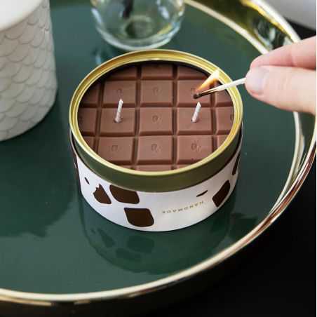 Candle Can Chocolate Retro Gifts £30.00 Store UK, US, EU, AE,BE,CA,DK,FR,DE,IE,IT,MT,NL,NO,ES,SE