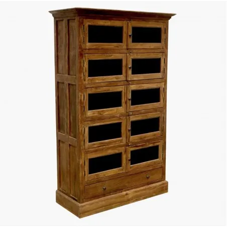 Apothecary 10-Door Locker Cabinet With Glass Doors Smithers Furniture £1,540.00 Bathroom product_features