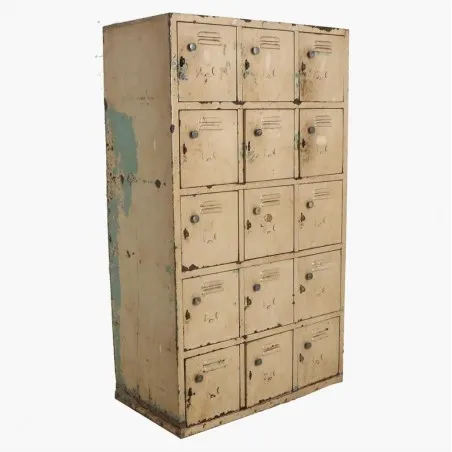 Antique Deposit Locker Cabinets & Sideboards £894.00 All Rooms Iron product_features