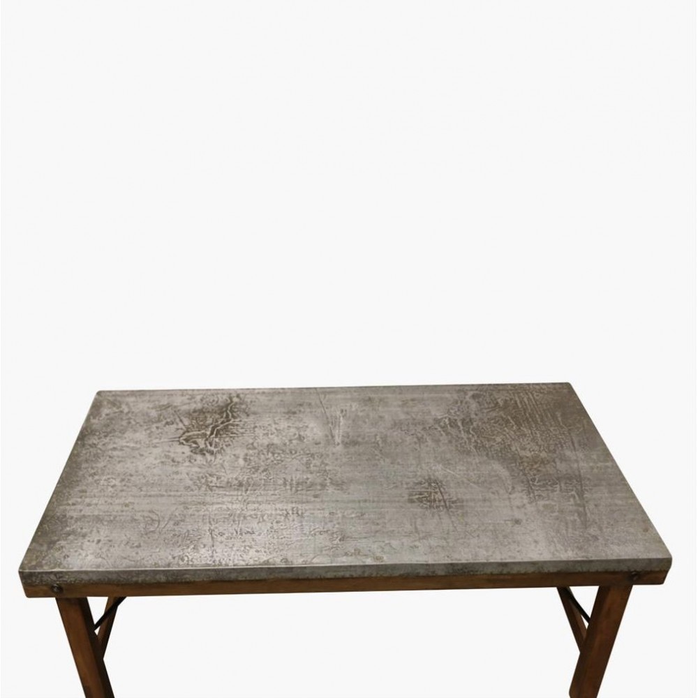 Zinc Top Coffee Table Side Tables & Coffee Tables £321.00