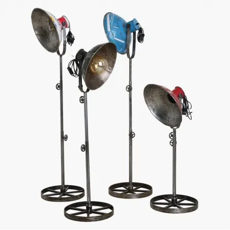 Scrapmetal Tripod Floor Lamp Lighting £450.00 All Rooms Recycled Steel product_features