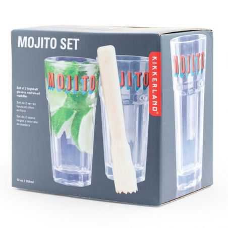 Mojito Glass Set Retro Gifts £19.00 Store UK, US, EU, AE,BE,CA,DK,FR,DE,IE,IT,MT,NL,NO,ES,SE