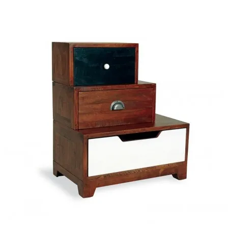 Nostalgic Totter Bed Side Table Smithers Archives £343.00 All Rooms Mango Wood product_features