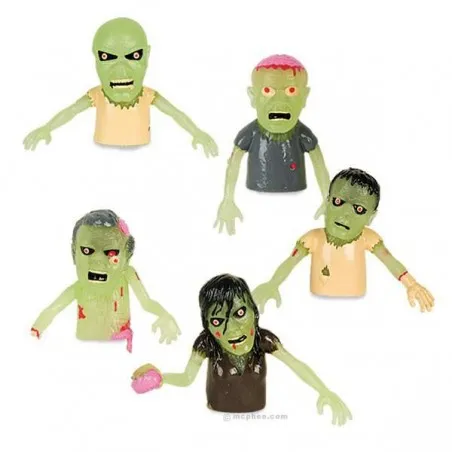 Zombie Finger Puppets – The Grossest Puppet on Hand for Halloween Horrors & Gory Laughs  Gifts £3.00      product_features