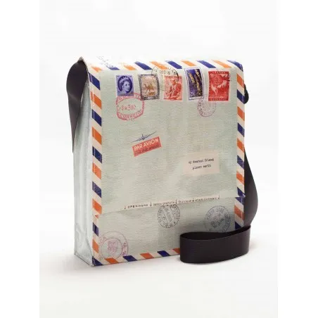 Airmail Messenger Bag Blue Q Personal Accessories &pound;17.00 product_features