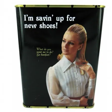 Saving For Shoes Tin  Christmas Gifts £8.00      product_features