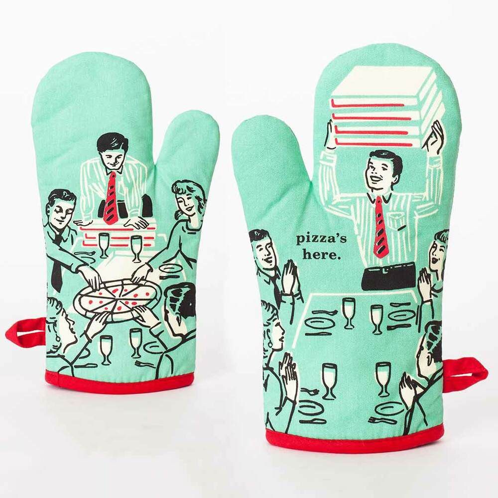 Pizza's Here Oven Mitt  Dining Room £12.00      product_features